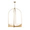 Z-Lite Devon Chandelier, 8-Light, 32 In.W x 48.5 In.H, Modern Gold/Sand Blast 1947-48MGLD - alternate 1